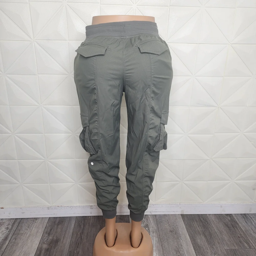 Lululemon Athletica Olive Green Jogger Pants - Picture 3 of 6